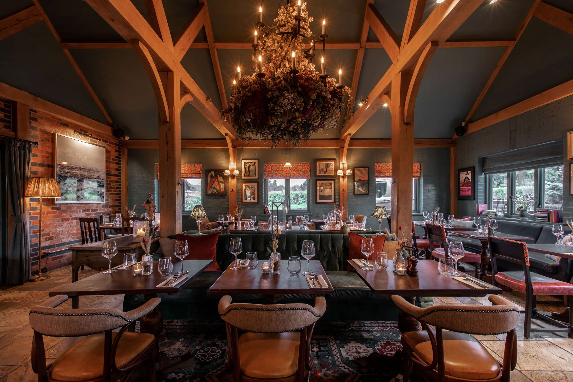 The Oak Room at the Half Moon Windlesham