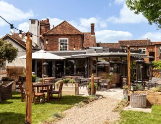 Large garden of Merlin's Cave, Chalfont St Giles