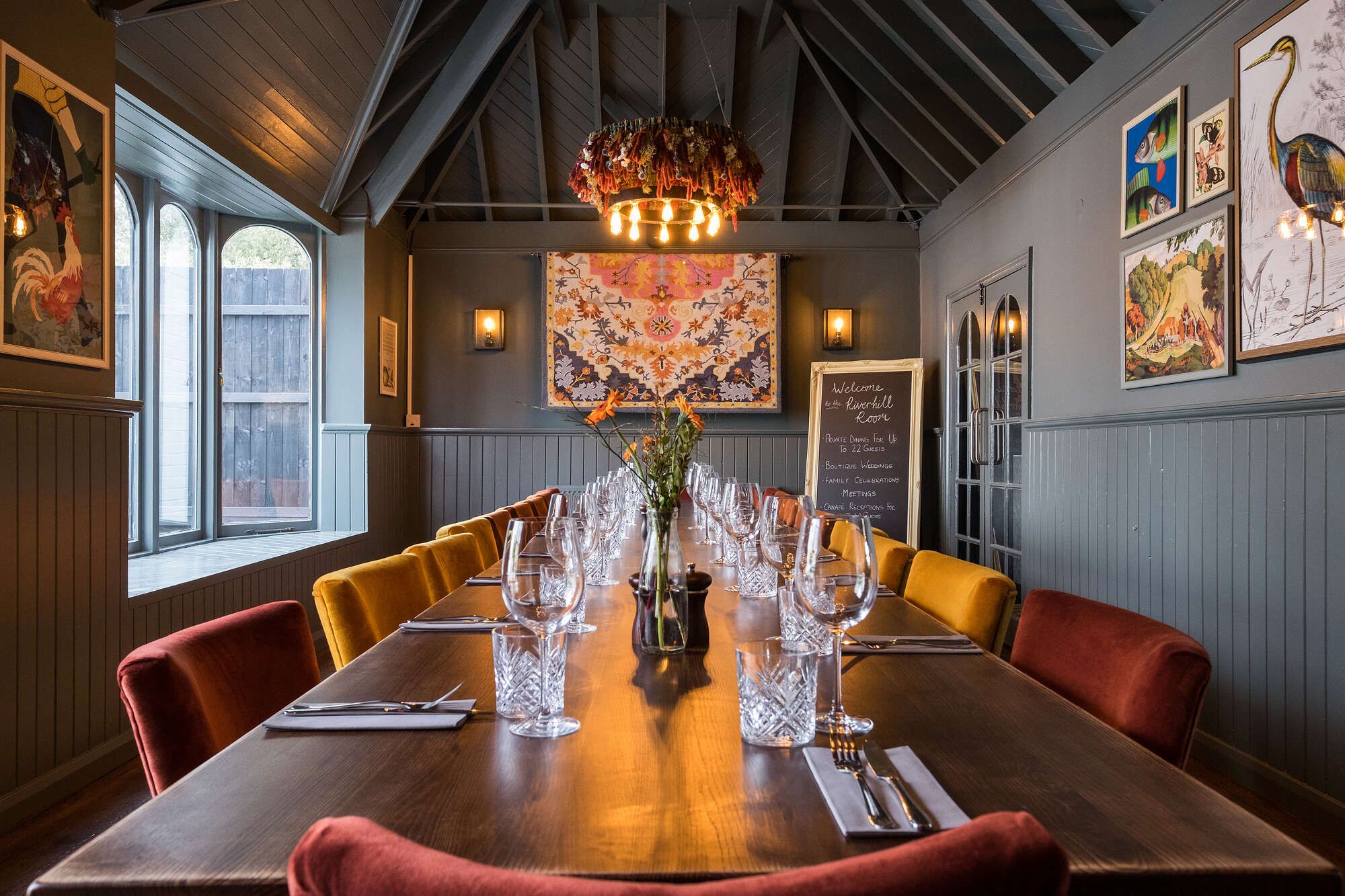 River Hill Room at The Bear, Cobham