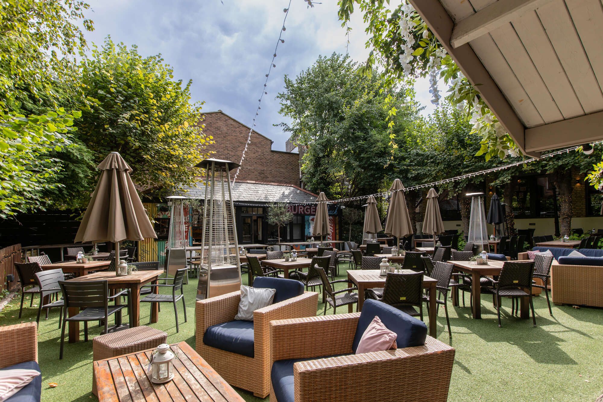 Garden at The Eagle