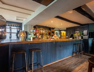 Inside the best pub in Guiting Power with a great real ale and beer range