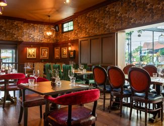 The restaurant at the Coach & Horses