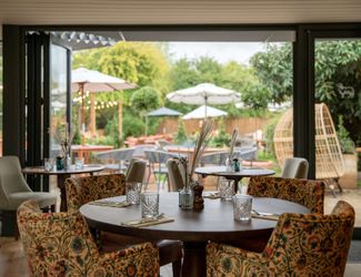 Cosy interiors of Merlin's Cave, Chalfont St Giles