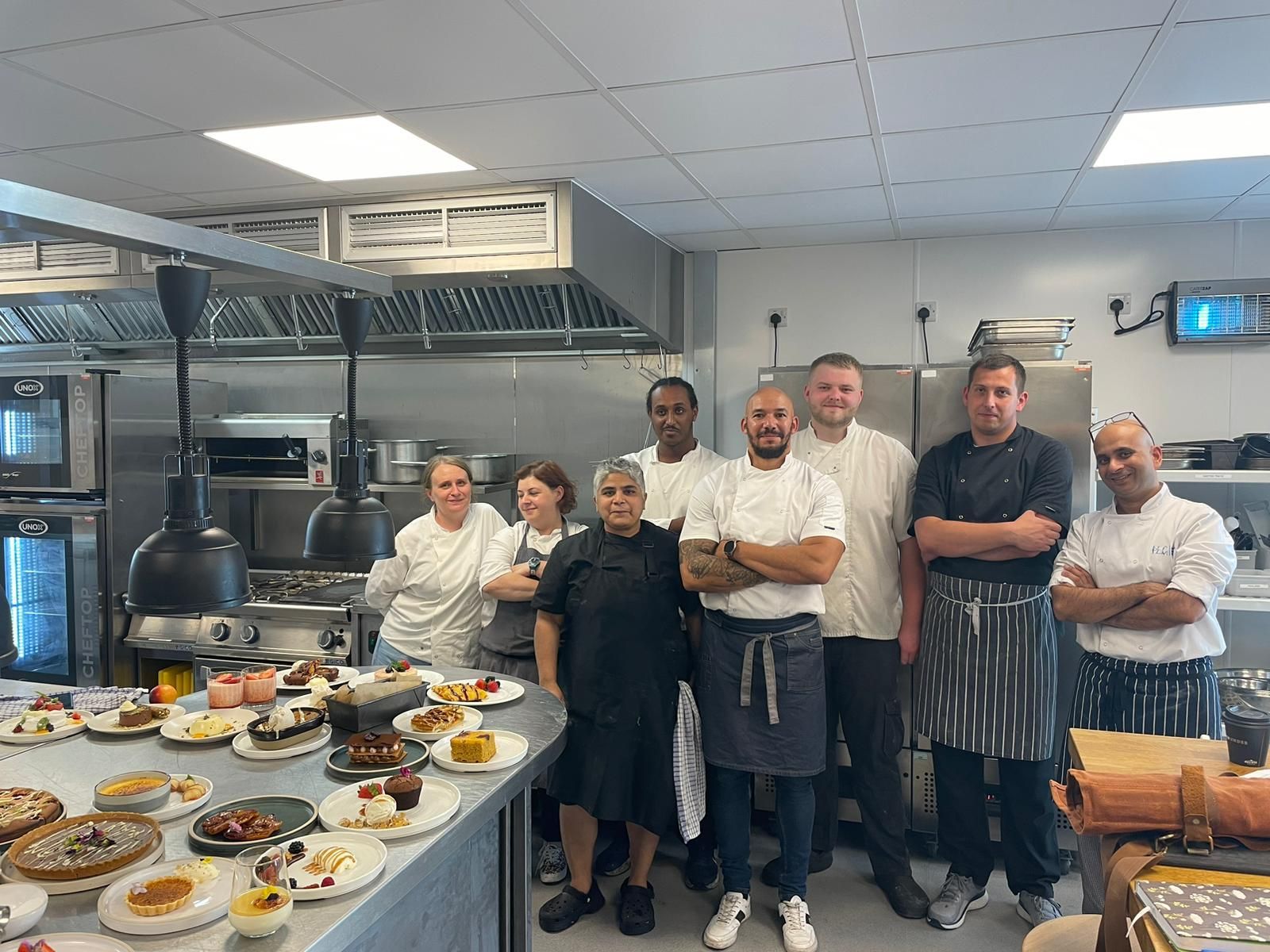 Chefs doing apprenticeship