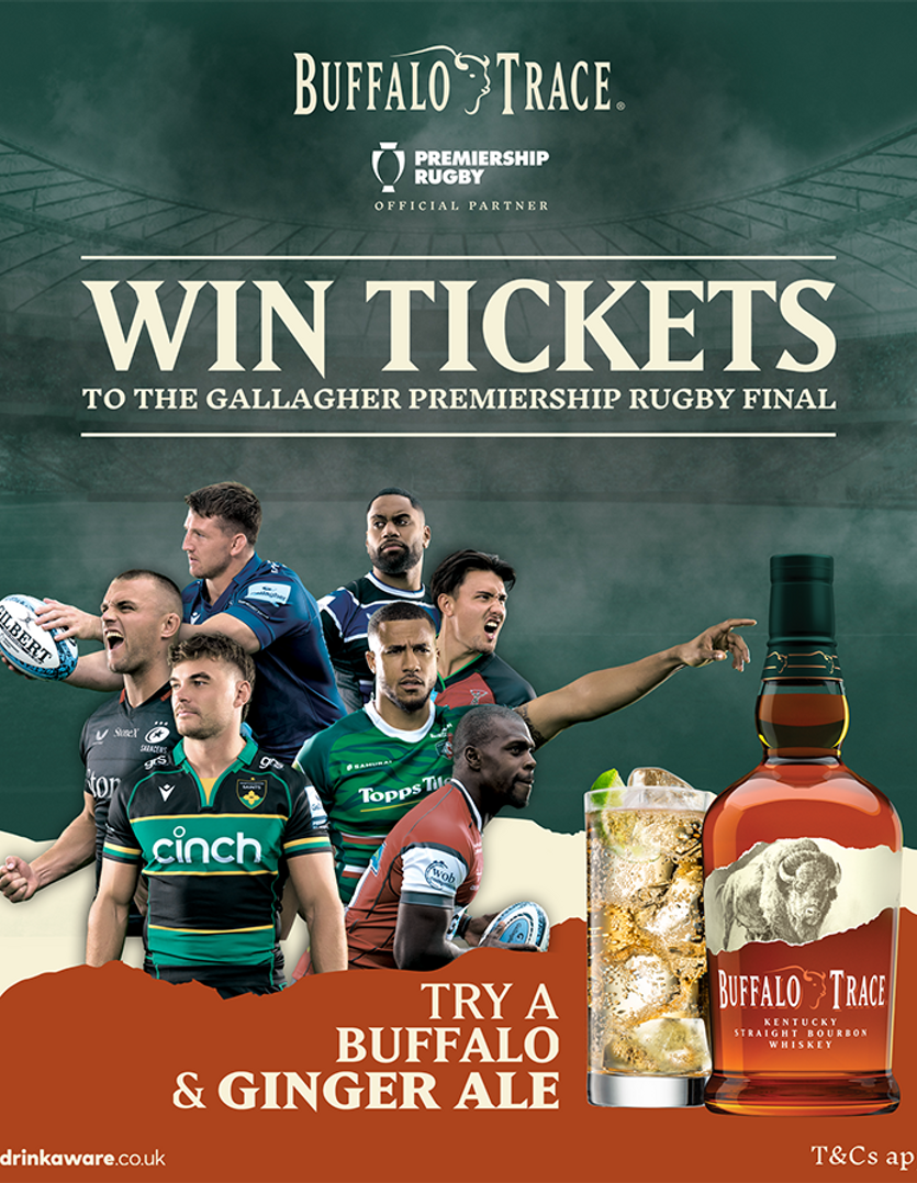 Win Rugby Tickets with Buffalo Trace - Young & Co’s Brewery, P.L.C