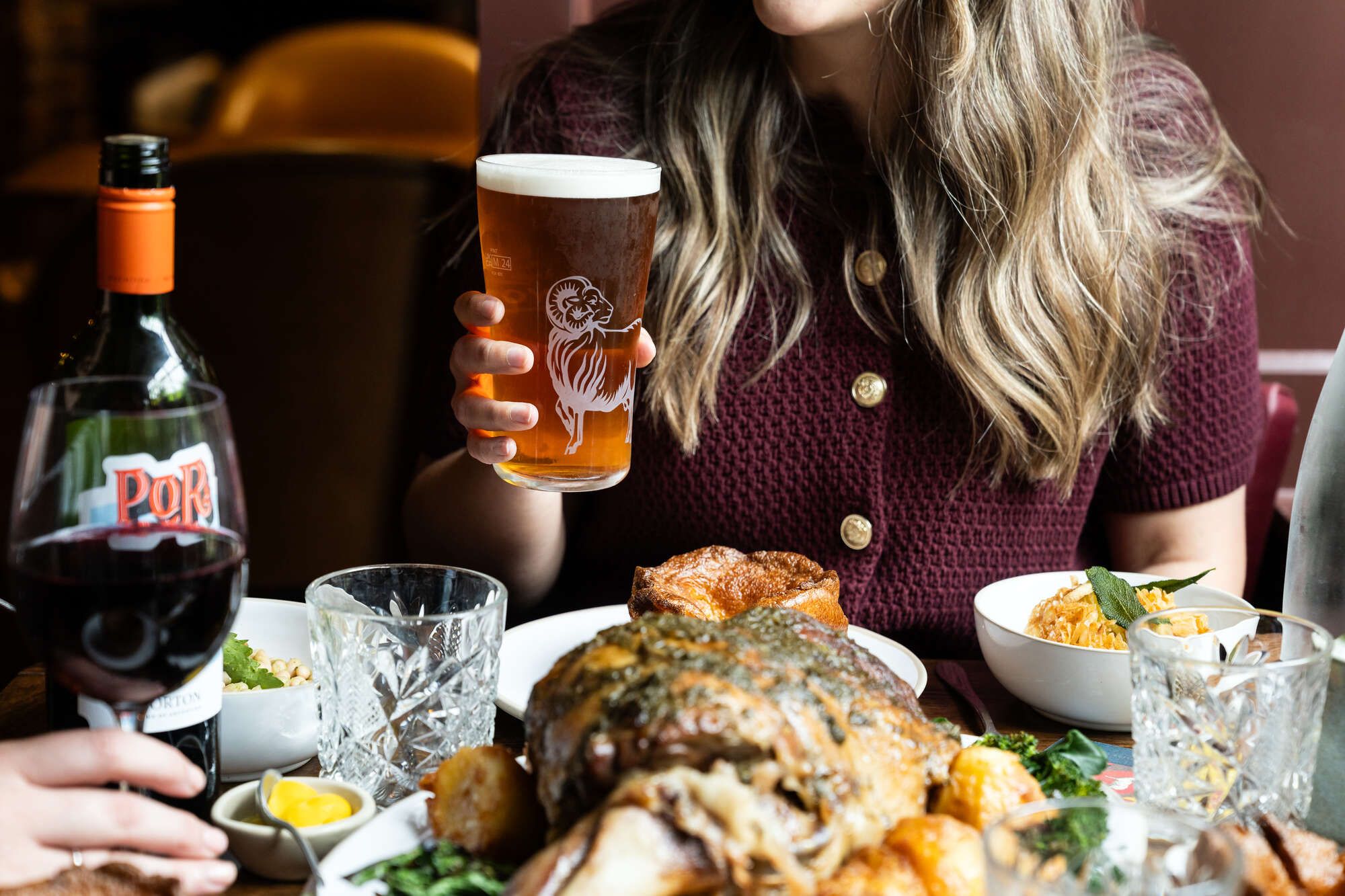 Pint of Youngs on a Sunday